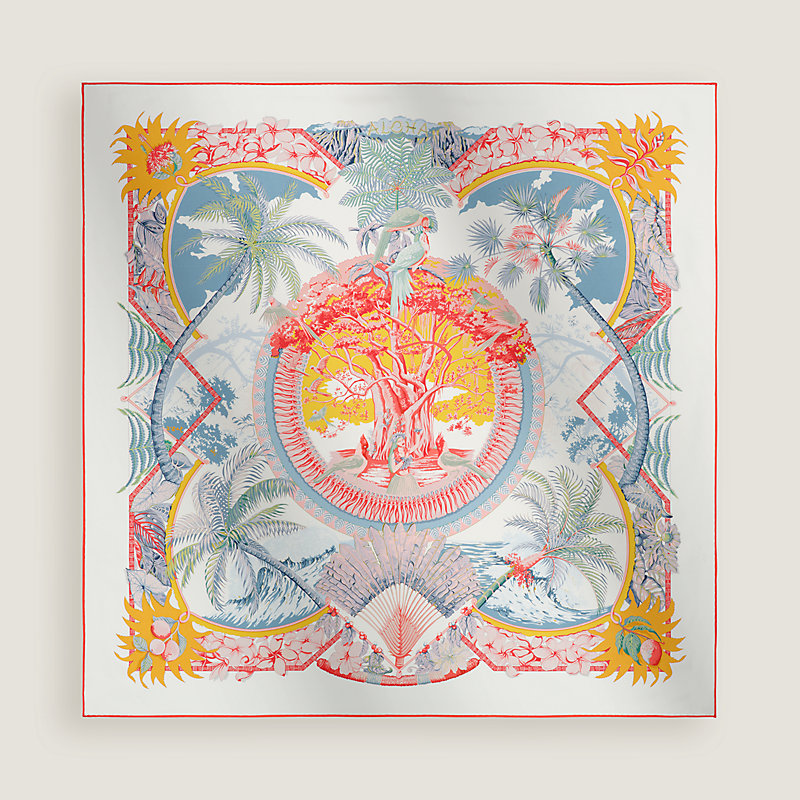 カレ ダブルフェイス90 《アロハ》 | Hermès - エルメス-公式サイト